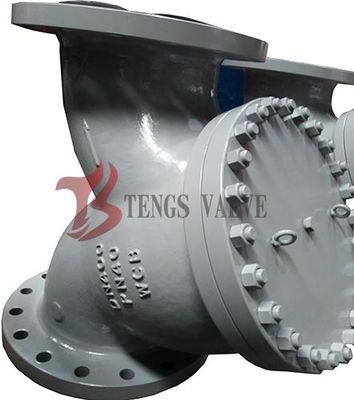 Industrial Y Type Strainer , Din Flanged Y Strainer Cast Steel Pn16 - Pn40