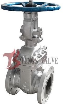 Flanged Cast Steel Gate Valve ASTM A216 WCB With Rising Stem RS 150LB