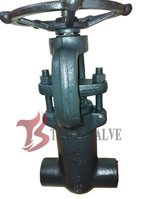 High Pressure Forged Steel Valves Solid Wedge Full Bore A105N SW / NPT