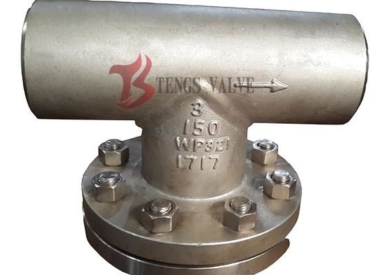 Weld End T Type Strainer Stainless Carbon Steel BW 150LB - 300LB - 600LB